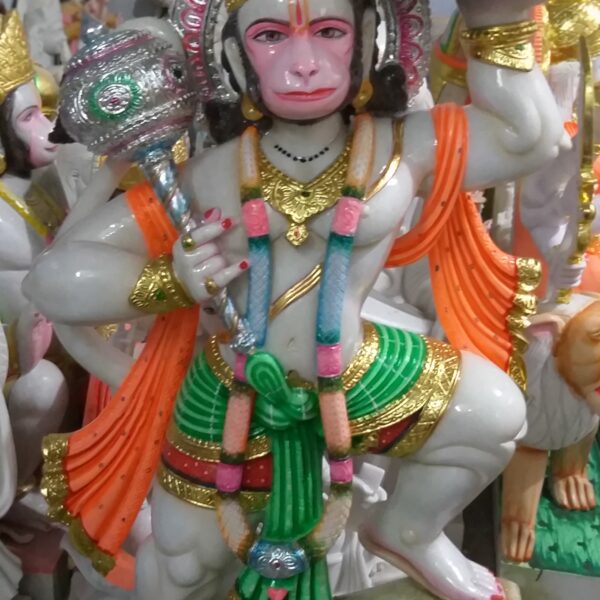 Marble Hanuman Ji Statue