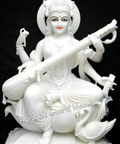 MAA Saraswati Marble Statue Manufacturer Supplier