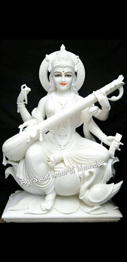 MAA Saraswati Marble Statue Manufacturer Supplier