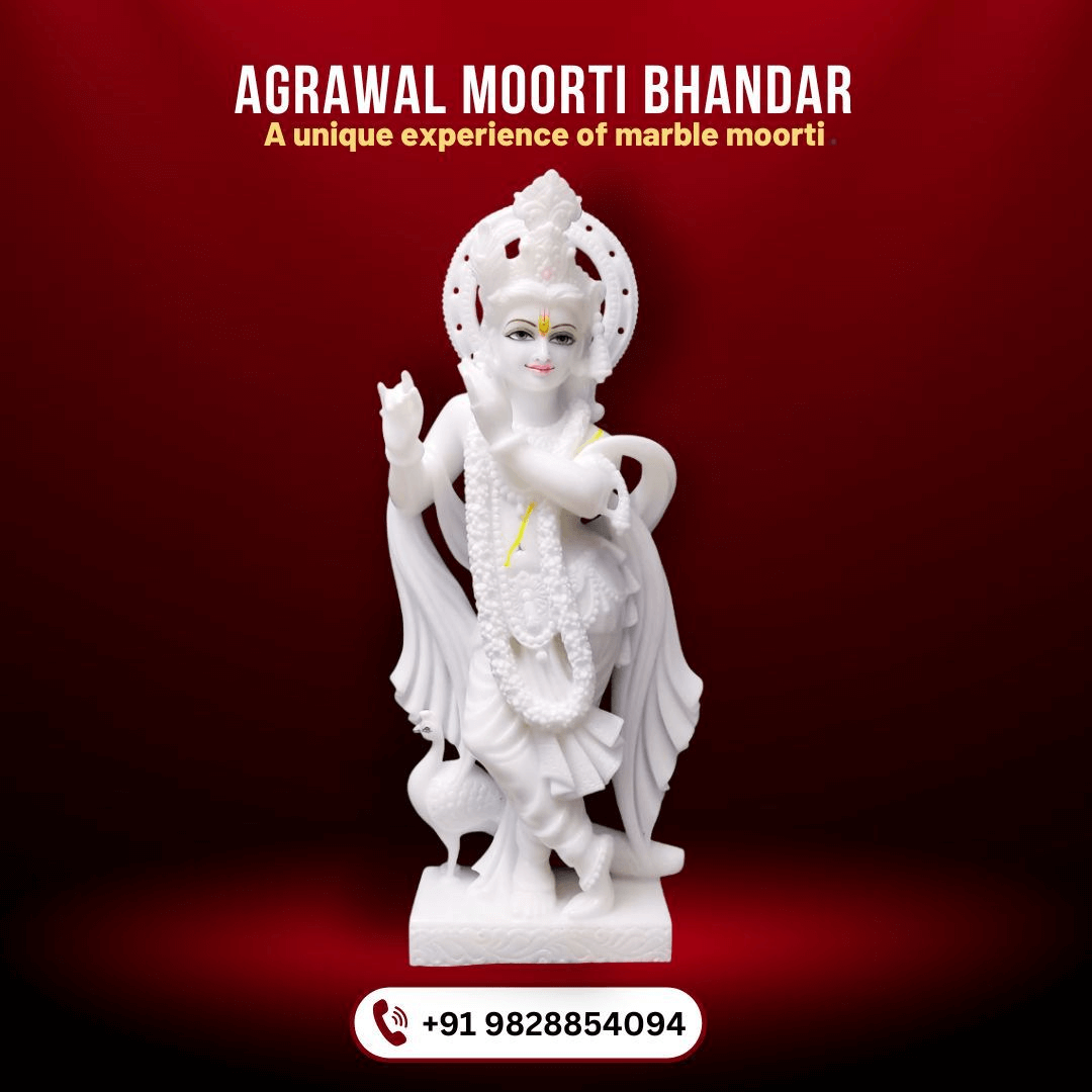 krishna marble idol krishna marble idol